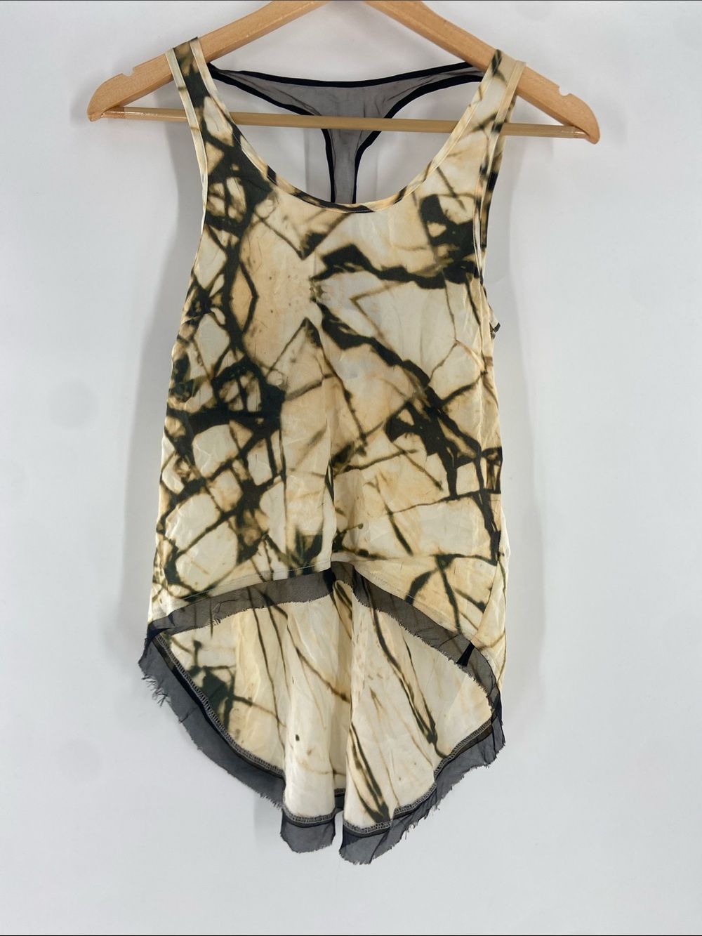 Kymerah Tan and Black Tank Top Size XS Gently Used
